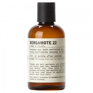 Le Labo Bergamote 22 Massage and Bath Perfuming Oil