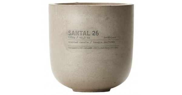 Le Labo Santal 26 Large Concrete Candle - Ароматическая свеча | Amoris