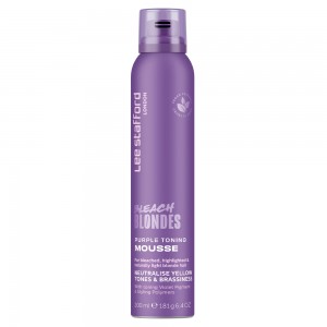 Lee Stafford Bleach Blonde Purple Toning Mousse