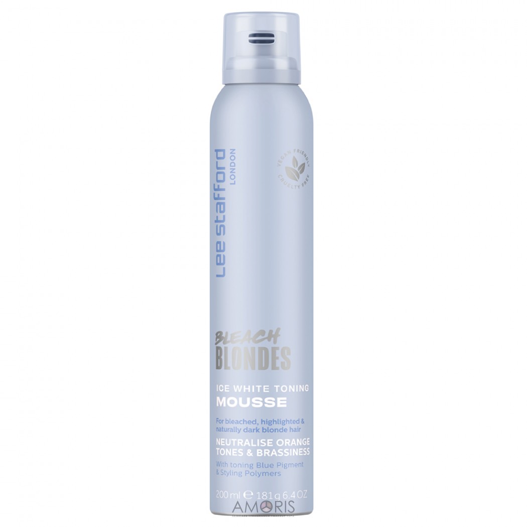 Тонуючий мус із синім пігментом для освітленого волосся.