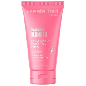 Lee Stafford Bleach Blondes Kiss Of Colour Temporary Pastel Pink Tint