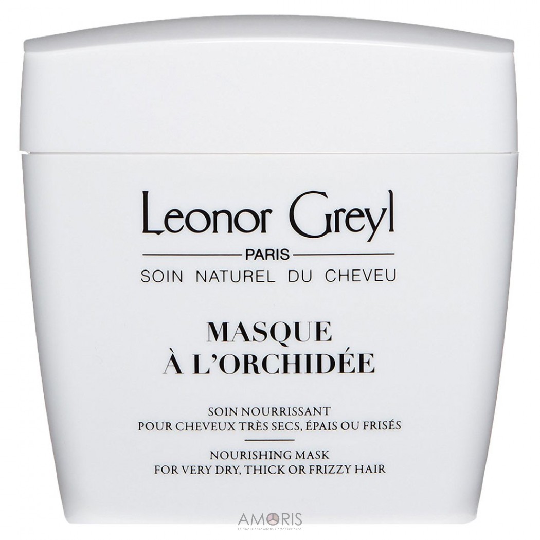 Маска с цветами орхидеи 