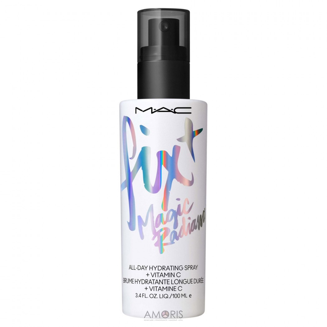 Сияющий фиксирующий спрей для макияжа