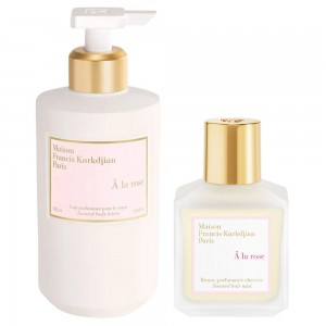 Maison Francis Kurkdjian A La Rose Scented Body Lotion And Scented Hair Mist Duo