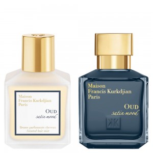 Maison Francis Kurkdjian Oud Satin Mood Scented Hair Mist And Eau De Parfum Duo