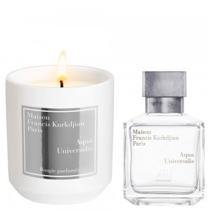 Maison Francis Kurkdjian Aqua Universalis Scented Candle And Eau De Parfum Duo