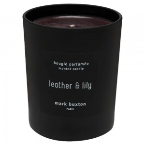 Mark Buxton Perfumes Bougie Leather & Lily Candle