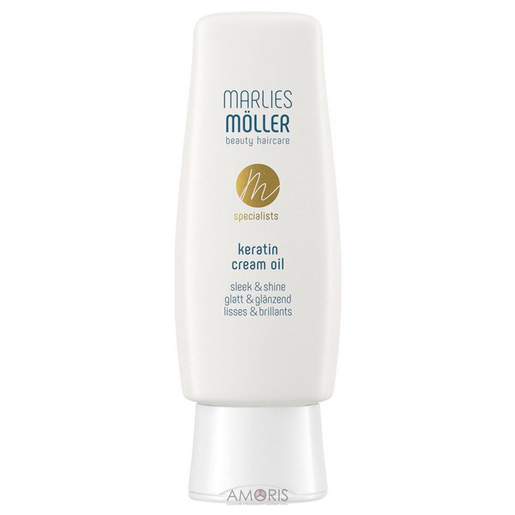 Крем-олія для волосся з кератином Гладкість та блиск (Тестер)