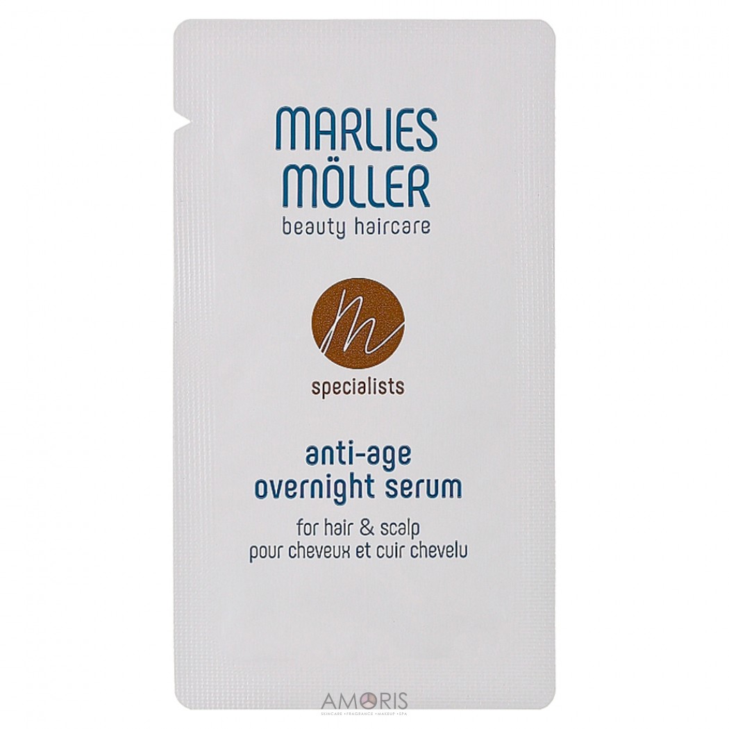 Нічна антивікова сироватка для волосся та шкіри голови (Пробник)