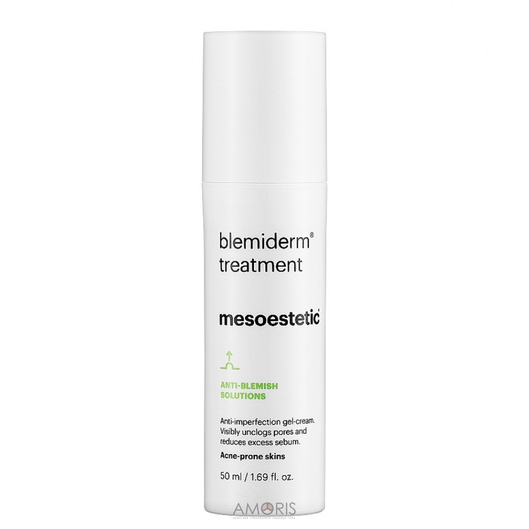 Нічний крем-гель для жирної шкіри з акне