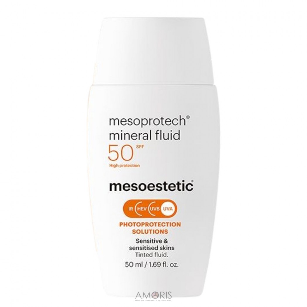 Мінеральний флюїд для жирної шкіри SPF50+