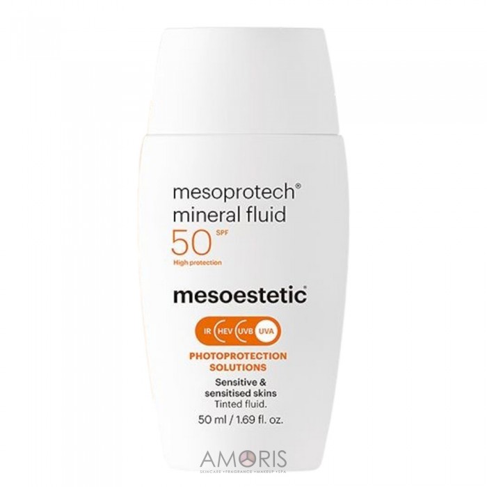 Мінеральний флюїд для жирної шкіри SPF50+