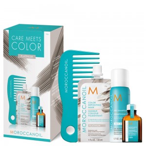Moroccanoil Care Meets Color Set Platinum