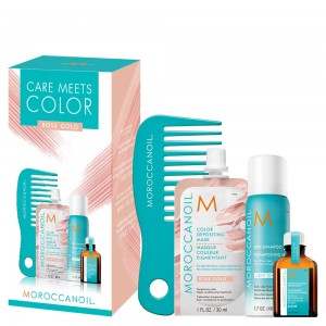 Moroccanoil Care Meets Color Set Rose Gold
