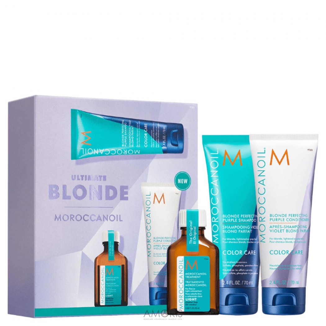 Тревел набор для сохранения цвета светлых волос 