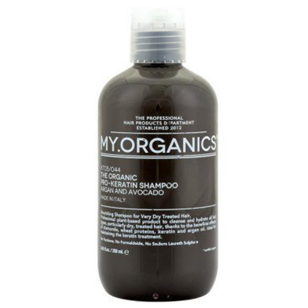 Шампунь PRO-KERATIN з маслами аргану для інтенсивного відновлення та підтримки кератинового лікування