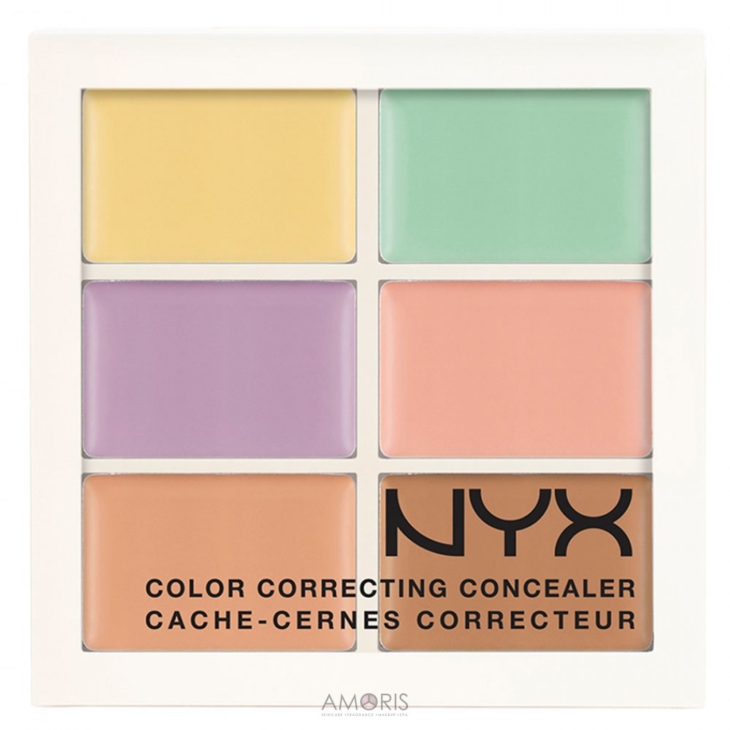 Палитра корректирующих средств для лица