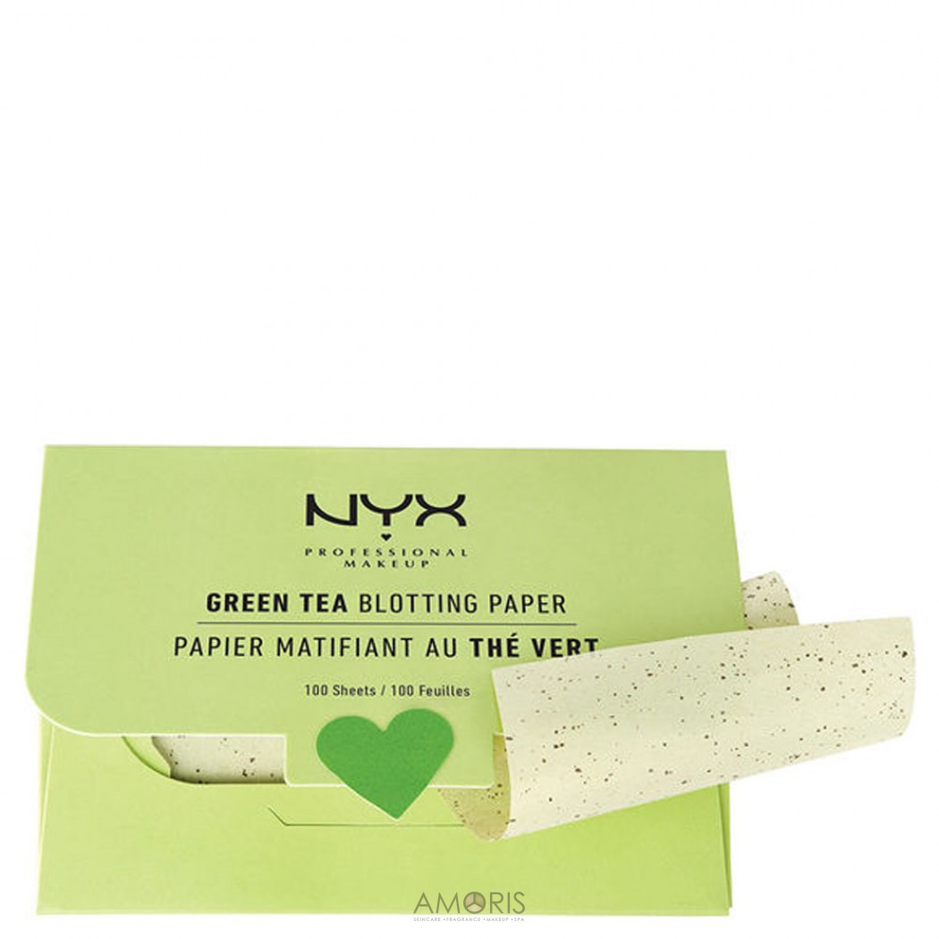 Серветки для обличчя з екстрактом зеленого чаю.