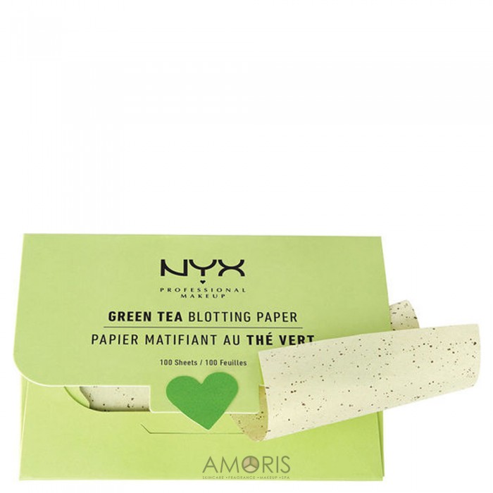 Матирующие салфетки для лица с экстрактом зеленого чая
