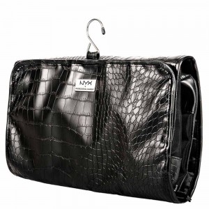 NYX Black Croc Travel Bag