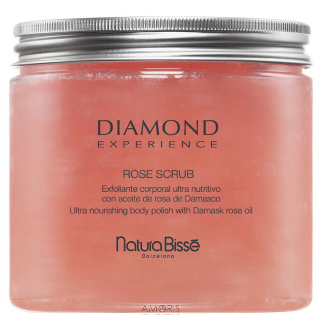 Питательный скраб с маслом дамасской розы