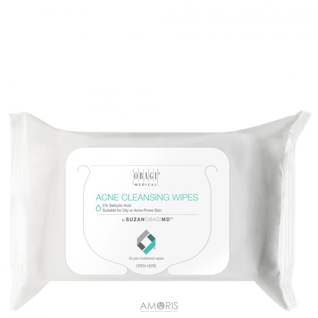 Очищающие салфетки для жирной и проблемной кожи