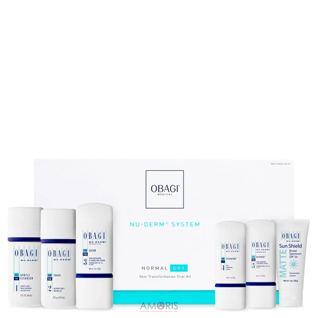 Дорожній набір для нормальної та сухої шкіри