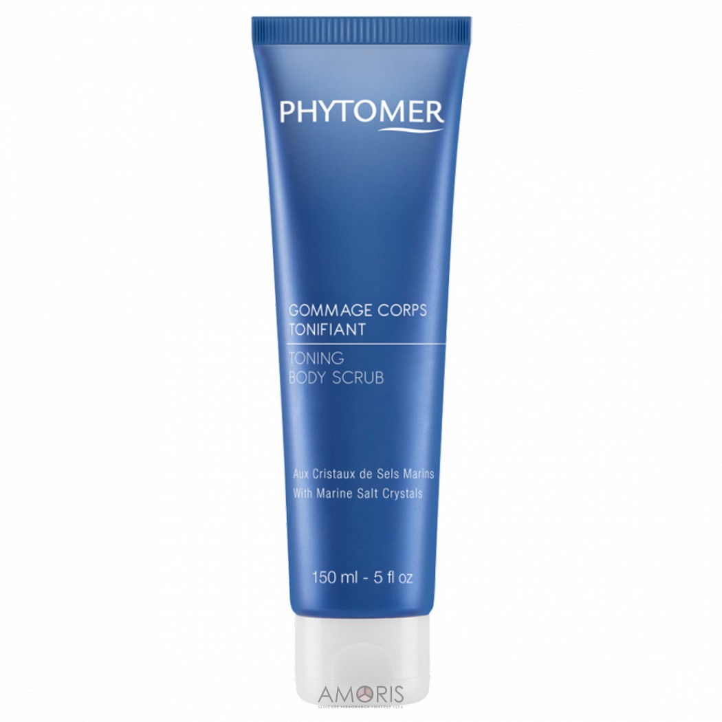 Тонізуючий крем-скраб для тіла з кристалами морської солі