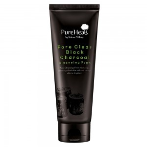 PureHeals Pore Clear Black Charcoal Cleansing Foam