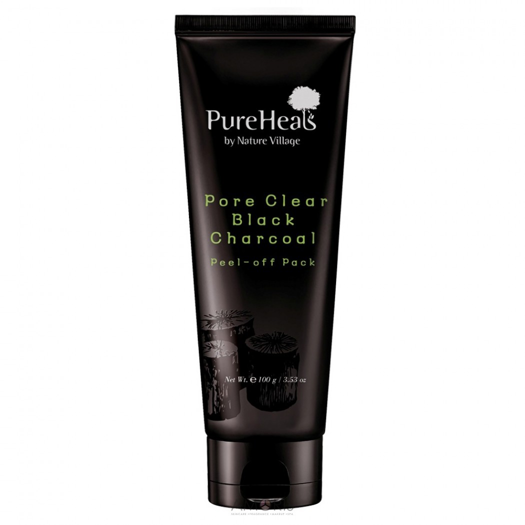 Маска-плівка з чорним вугіллям для очищення пір від забруднення