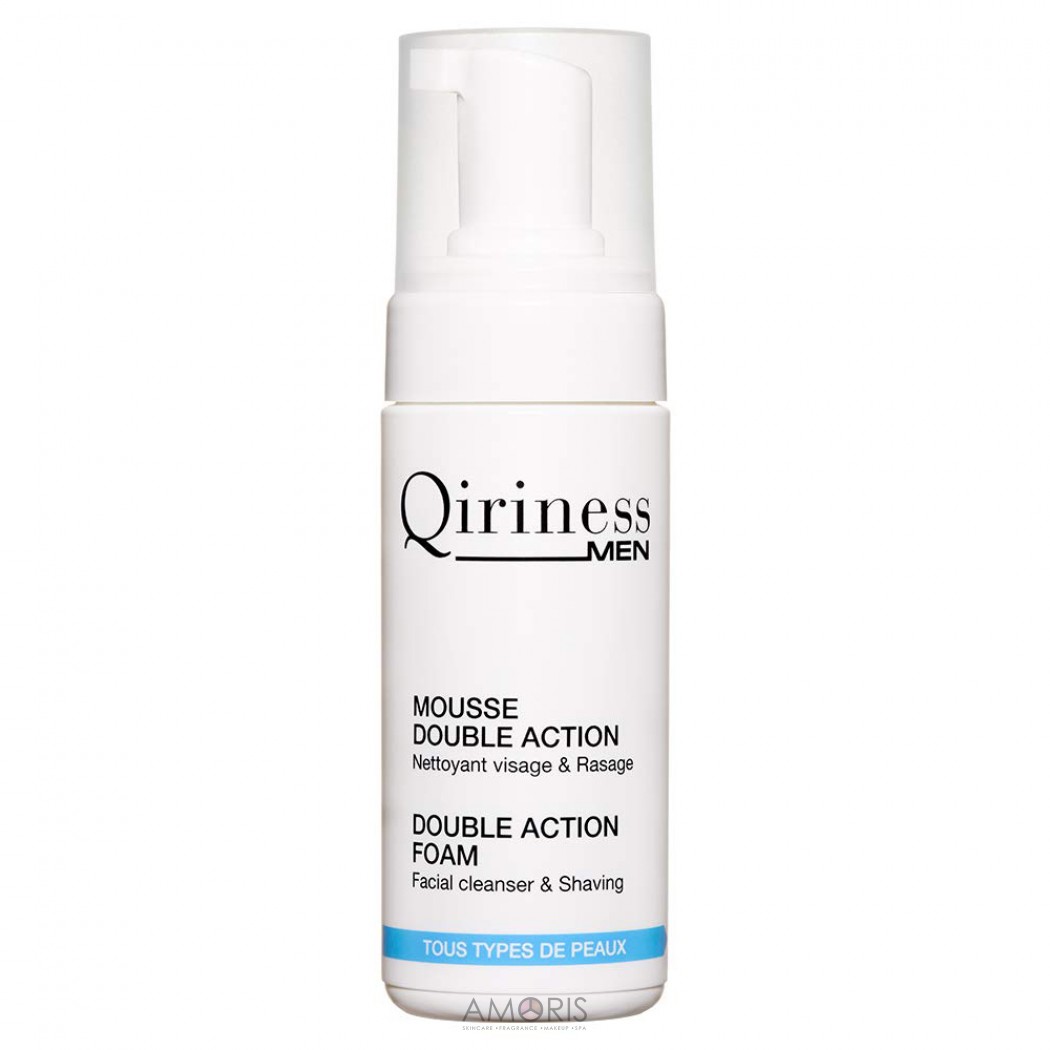 Очищающая мужская пенка двойного действия