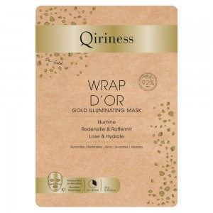 Qiriness Wrap D'Or Gold Illuminating Mask