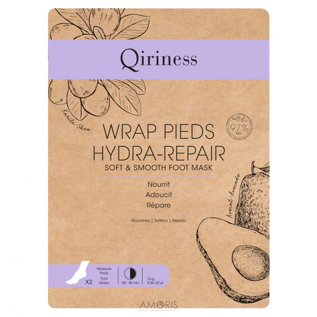 Смягчающая и разглаживающая маска для кожи ступней