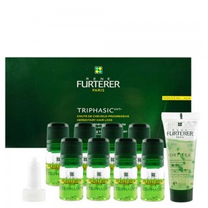 Rene Furterer Triphasic VHT 8 vials + Forticea Stimulating Shampoo