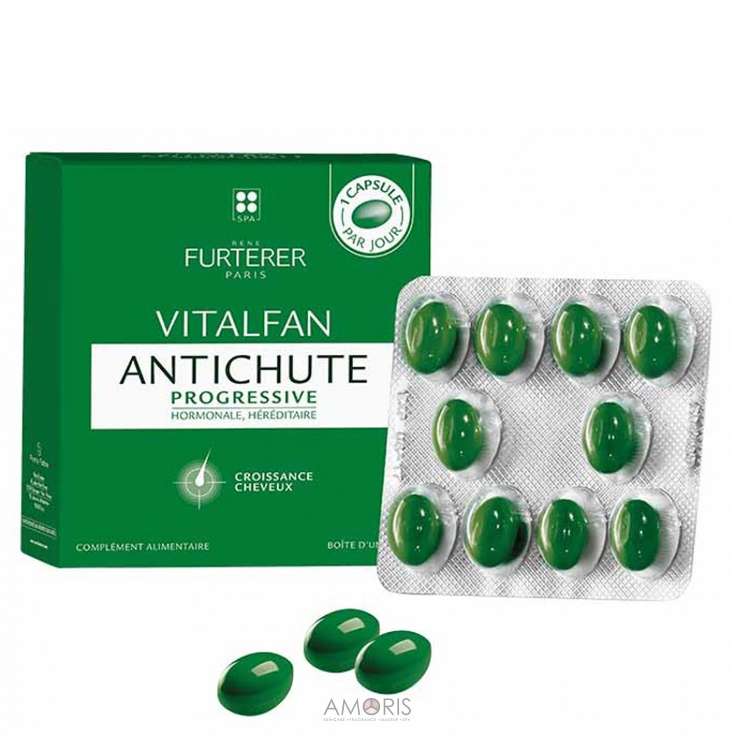 Комплекс капсул проти прогресуючого випадання волосся