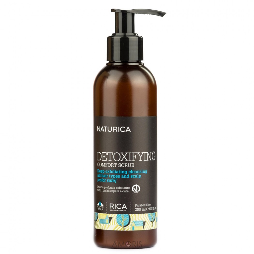 Детоксикуючий скраб для всіх типів волосся та частого використання