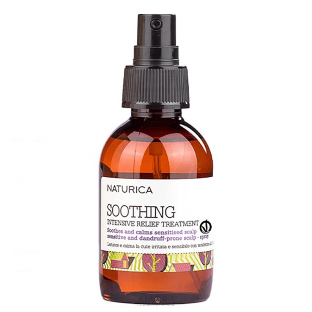 Спрей інтенсивної дії для заспокоєння шкіри голови проти лупи