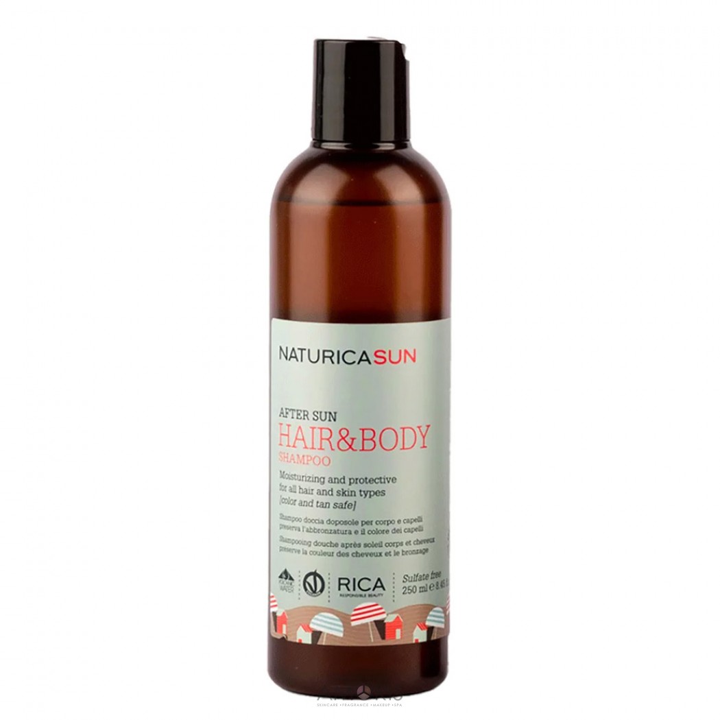 Шампунь для волосся та тіла після перебування на сонці