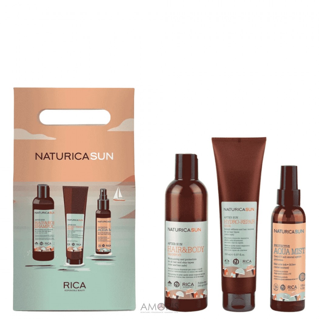 Набір для захисту волосся влітку