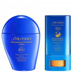 Shiseido Ultimate Sun Protector Lotion & Clear Stick Bundle