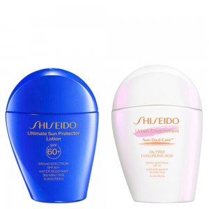 Shiseido Ultimate Sun Protector Lotion & Urban Environment Bundle