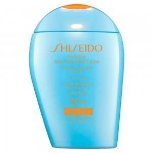 Shiseido Ultimate Sun Protection Lotion WetForce for Sensitive Skin and Children SPF 50+ Sunscreen