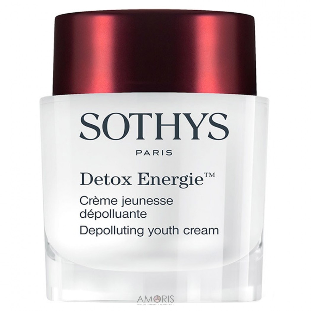 Омолаживающий энергонасыщающий детокс-крем для лица