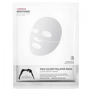 THE OOZOO Face Silver Foilayer Mask