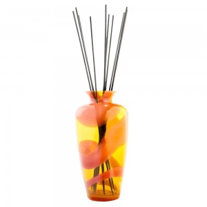 The Merchant Of Venice Yellow & Orange Snake Perfume Diffuser Vase
