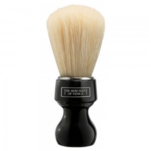 The Merchant of Venice Nobil Homo Care Black Shaving Brush