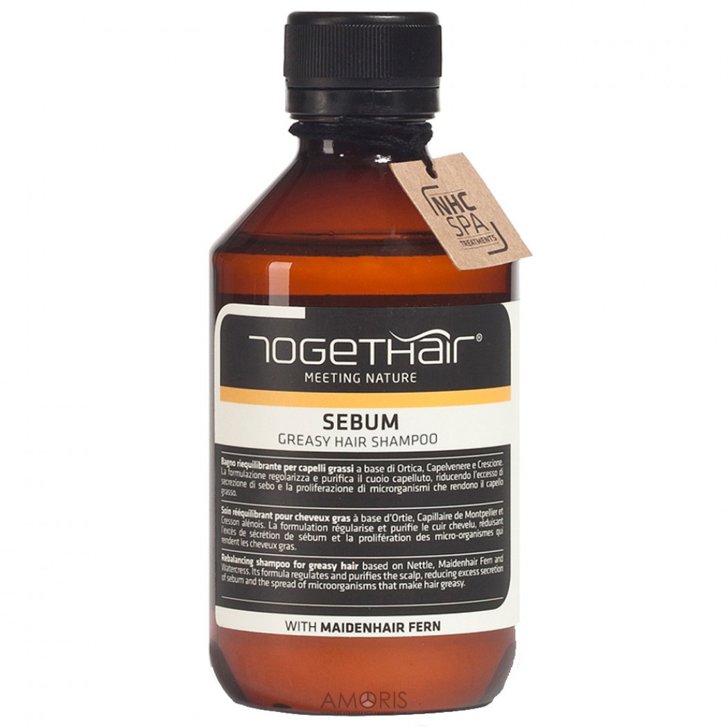 Шампунь для жирного волосся нормалізує