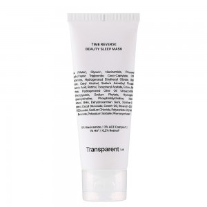 Transparent Lab Time Reverse Beauty Sleep Mask