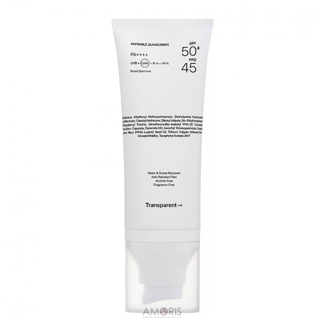 Невидимий сонцезахисний крем для обличчя