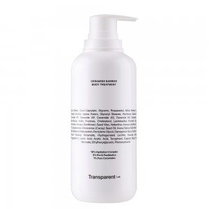 Transparent Lab Ceramide Barrier Body Treatment